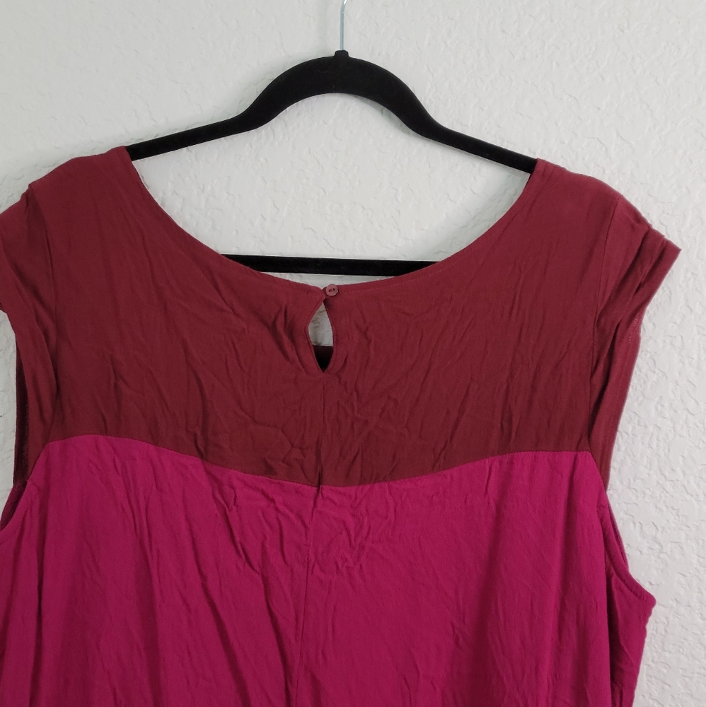 Red Tone Dress - Picture 3 of 5